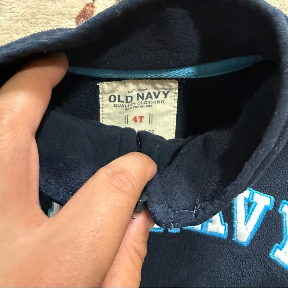 Old Navy Kids Dark Blue Fleece  4T